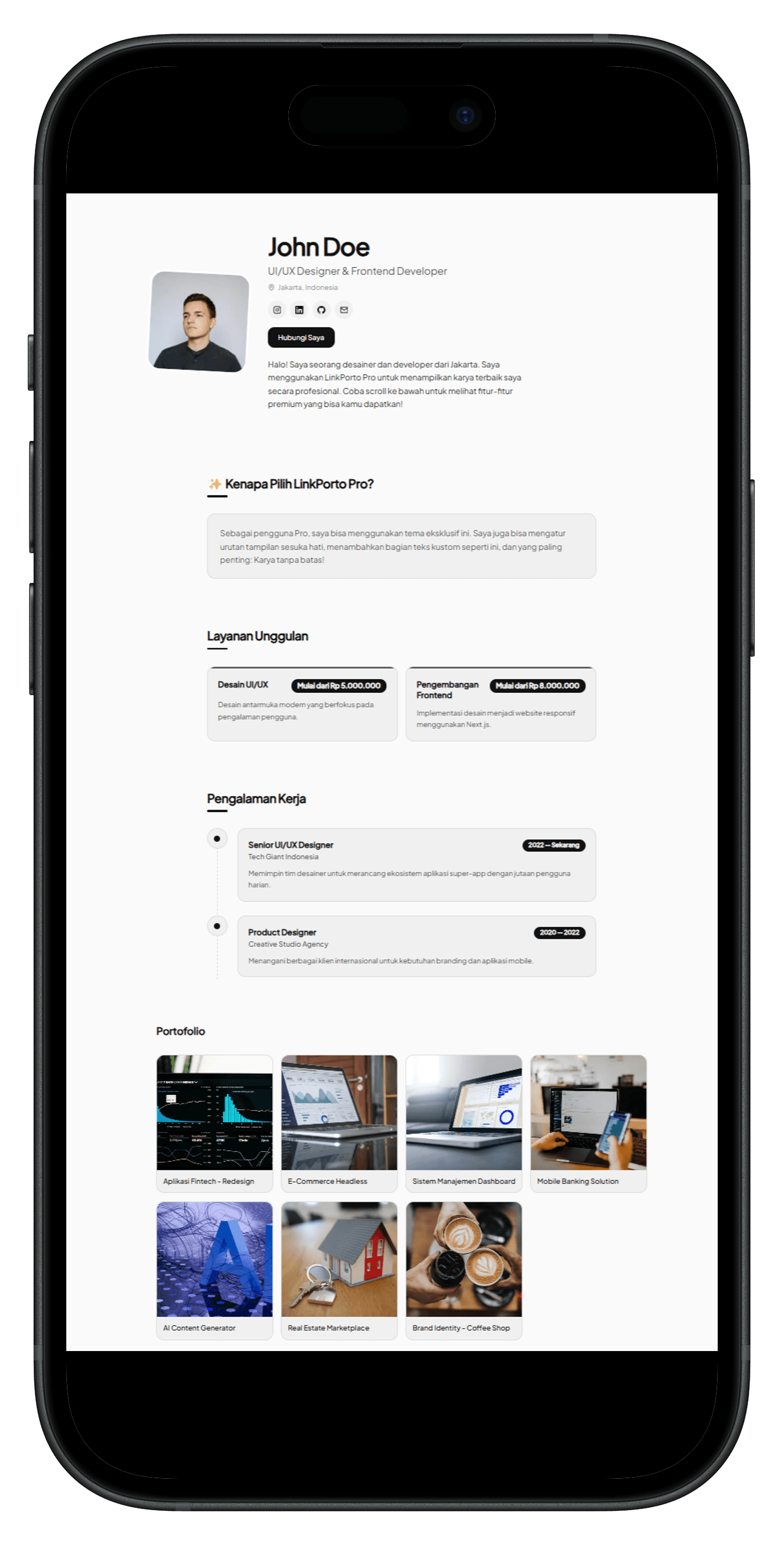 Contoh portofolio 5